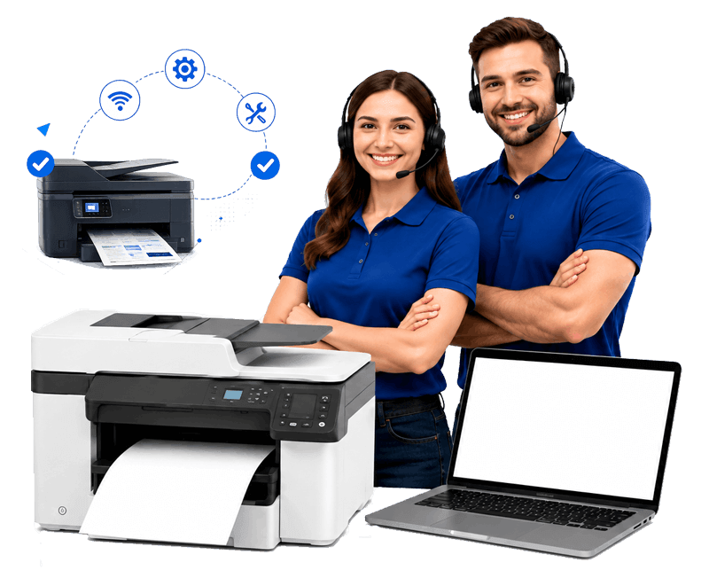 Printer support professionals